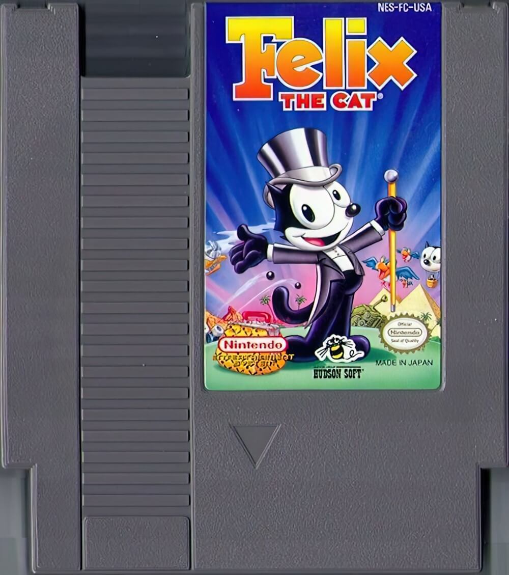 Лицензионный картридж Felix the Cat для NES